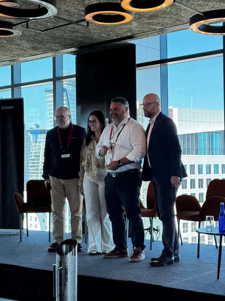 Premiação no OutSystems Summit